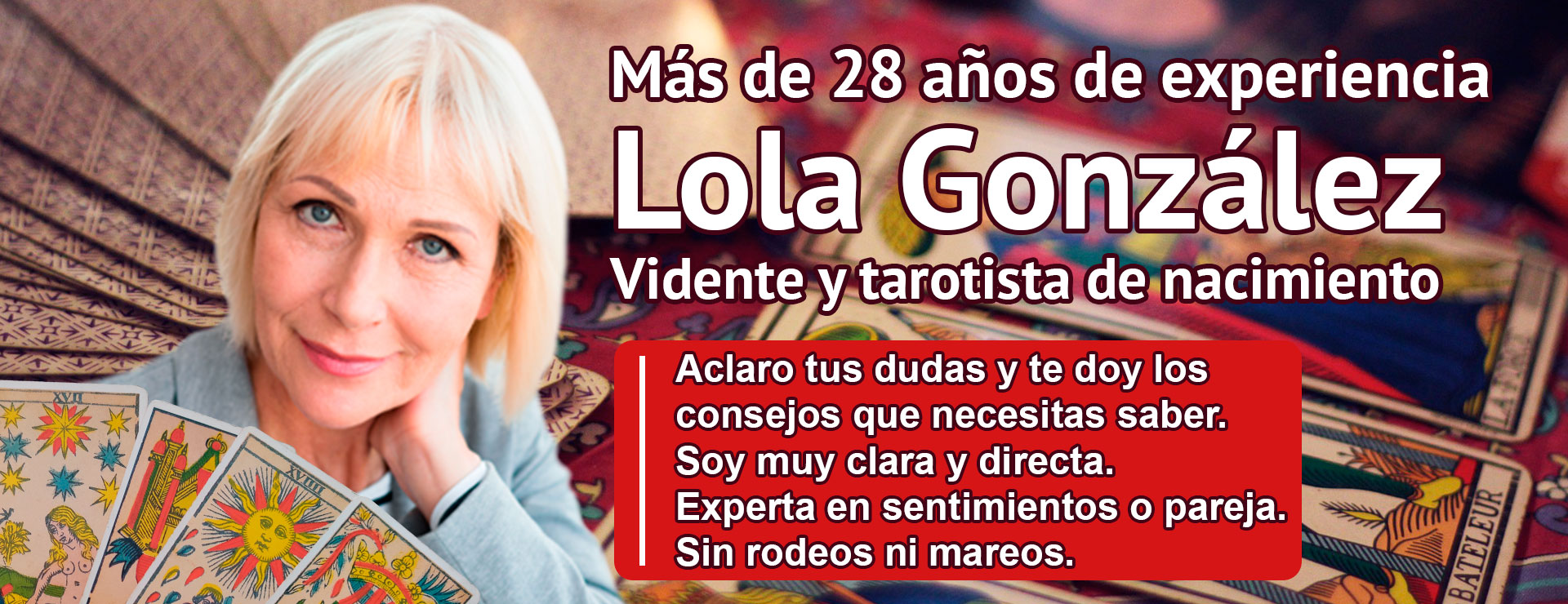 Tarotista Experta Loli González